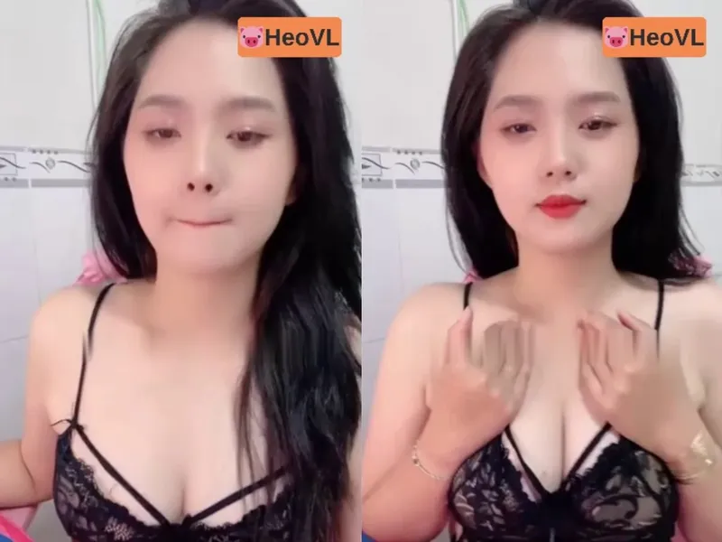 Em ghệ răng khểnh khoe thằng nhỏ tròn trắng